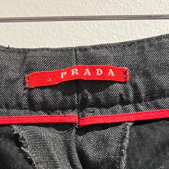 Prada mid-rise trouser pants - Picture 5 of 6